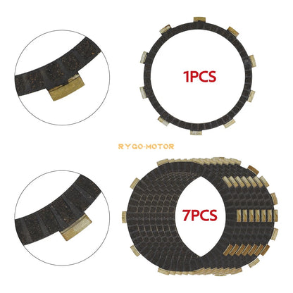 Clutch Friction Steel Plates Gasket for Honda VT750C Shadow ACE 750 (2001–2007)