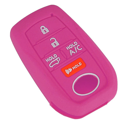 Pink Remote Key Cover for Toyota RAV4 Prius Prime (2014-2022)