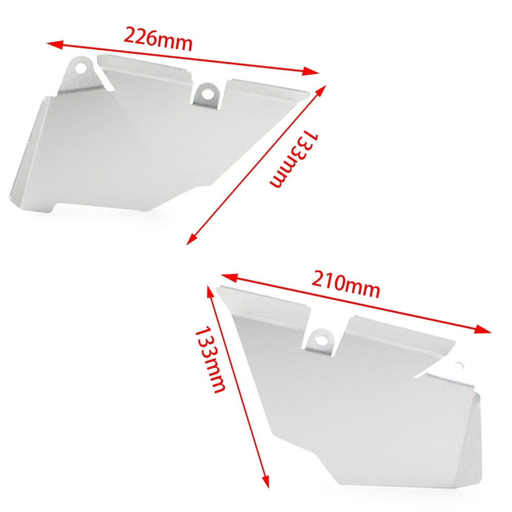 Rear Seat Foot Pedal Mudguard Cover for BMW R1250GS R1200GS (2013-2019)