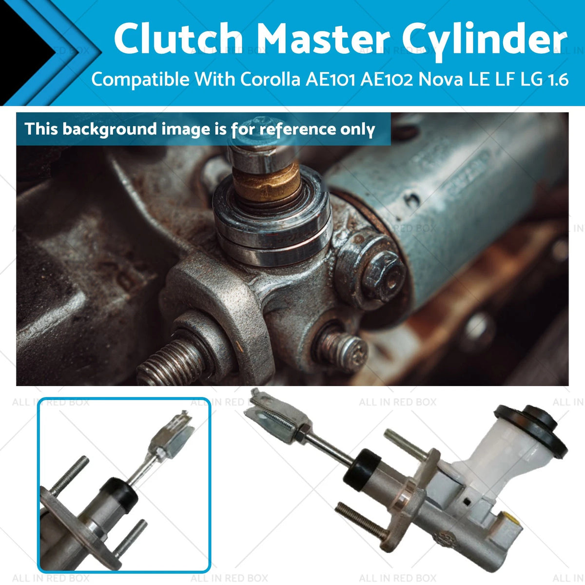 Clutch Master Cylinder for Toyota Corolla AE101 AE102, Holden Nova (1992-1998)