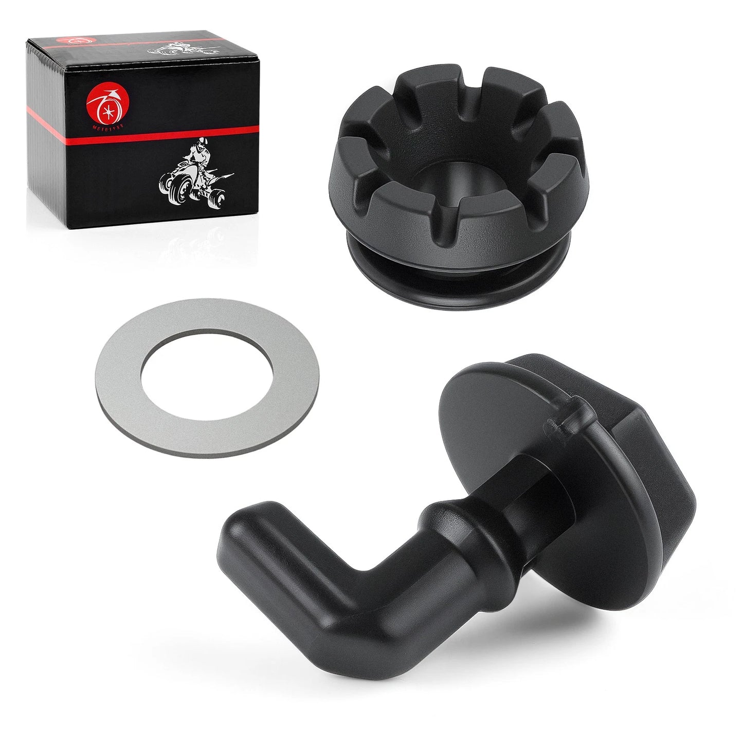 1/4 Turn Hood Latch + Grommets & Washers Kit for Polaris RZR S4 800 (2008–2014)