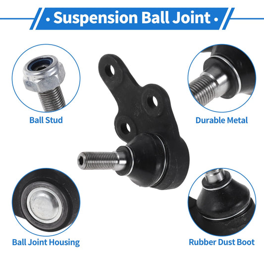 2 x Front Lower Ball Joints for Ford Focus (2004-2011)