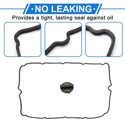Front Engine Valve Cover & Gasket for Peugeot Boxer (2006-2011) 1 Set