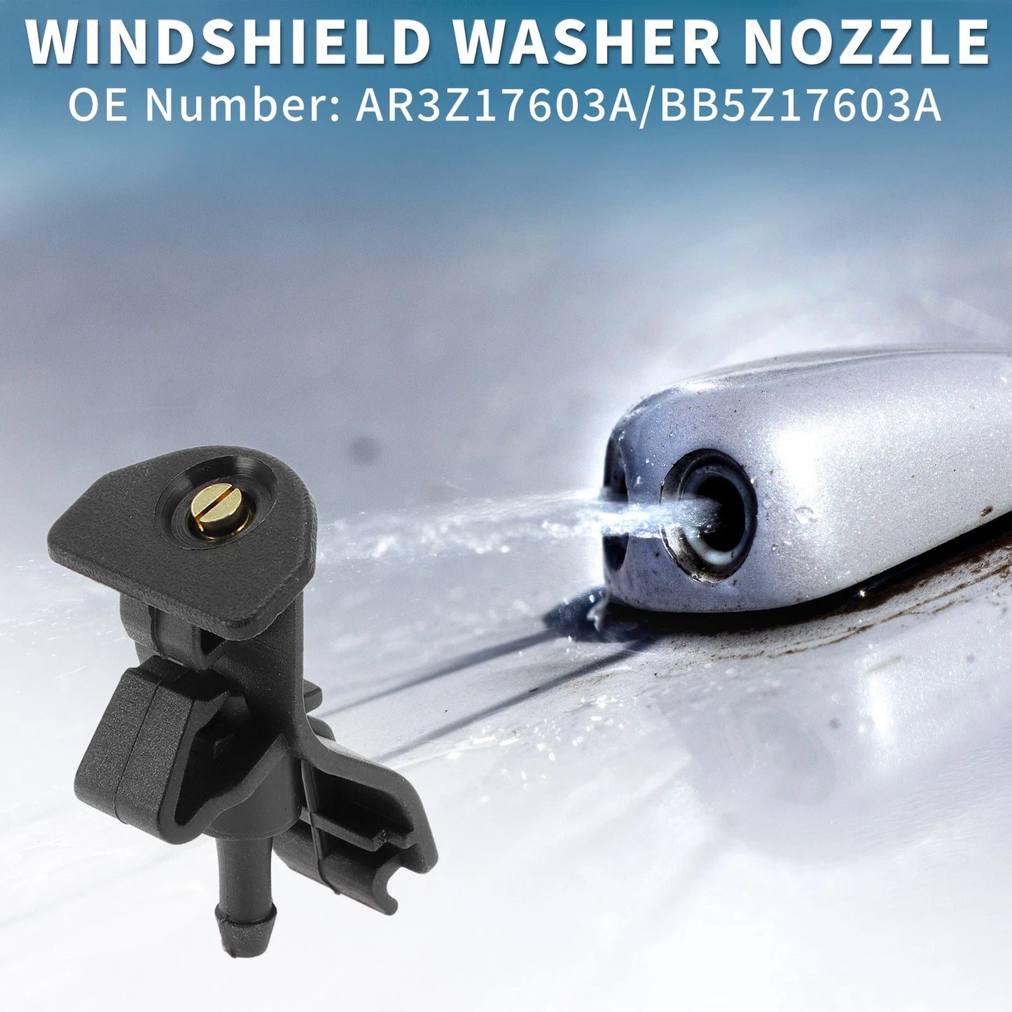 Front Windshield Washer Nozzles for Ford Explorer (2011-2018)