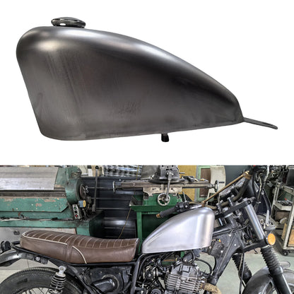 Fuel Tank 8L Unpainted Silver for HONDA CB400SS (2001-2008)