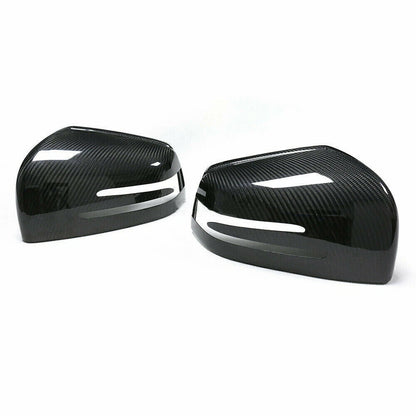 Carbon Fiber Mirror Covers for Mercedes-Benz G W463 X166 W166 GLE GLS (2012-2023)