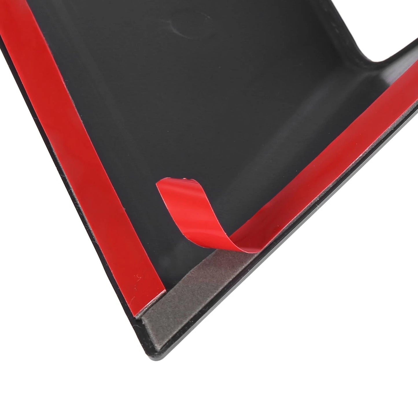 Car Rear Side Window Louvers Covers for Ford Mustang (2015-2019) Black