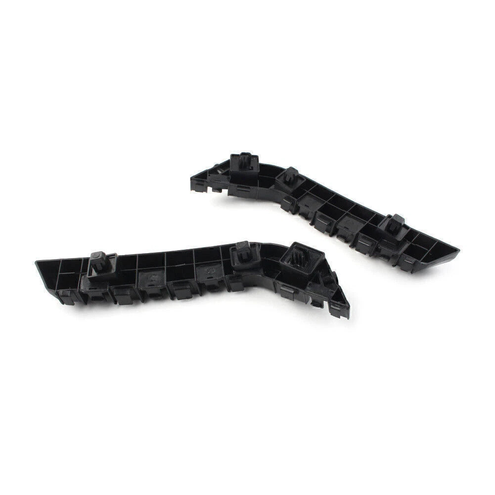 2 x Front Bumper Retainer Bracket for 2017-2019 Honda Civic - Black