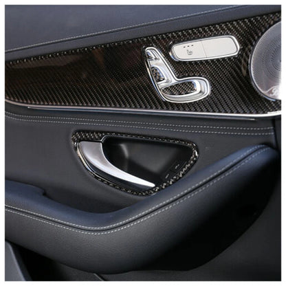 Door Handle Trim Covers for Benz W205 X253 C GLC Class (2015-2020)