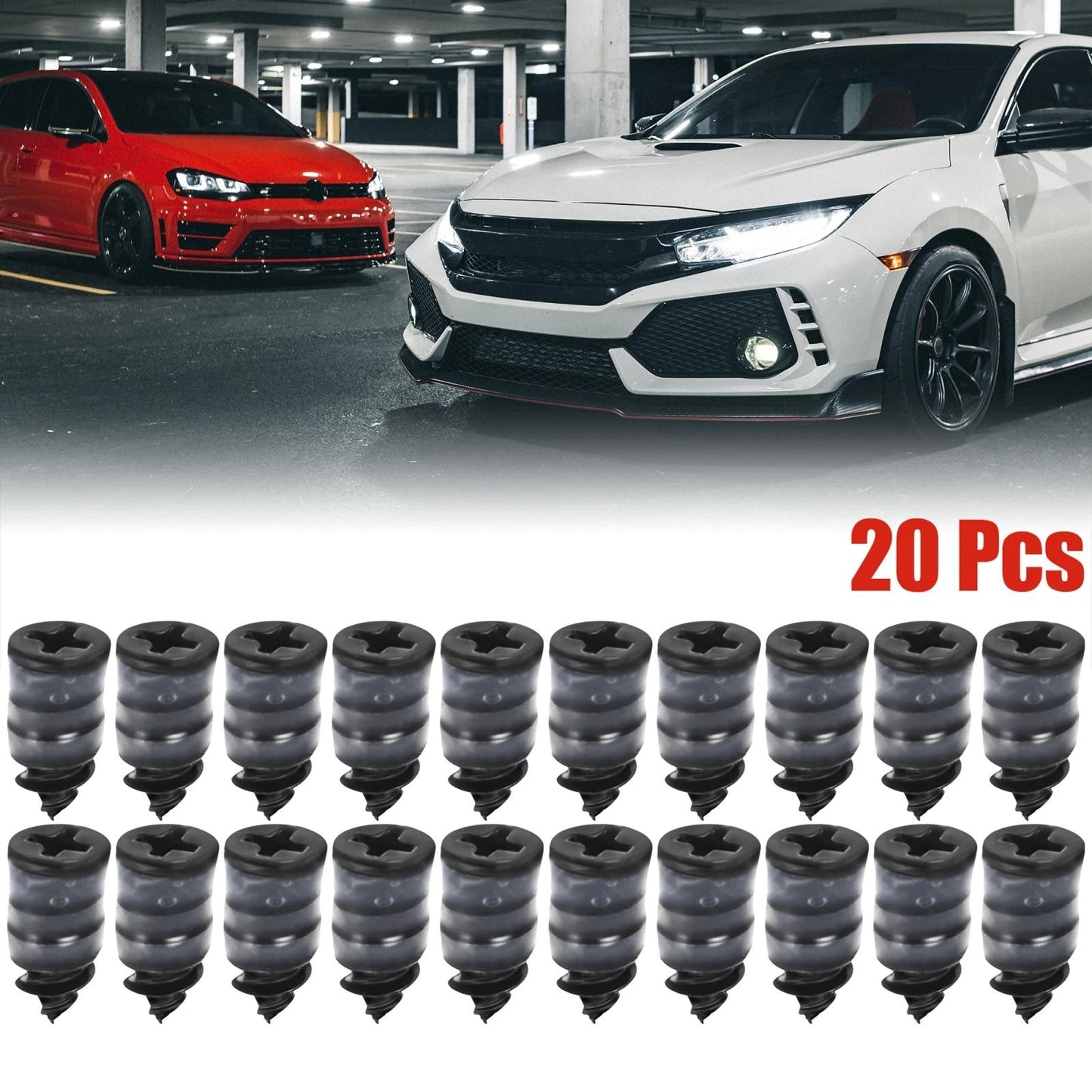 20pcs Tire Repair Rubber Nail Fast Tool 0.55x0.28 for Car Truck Motorcycle
