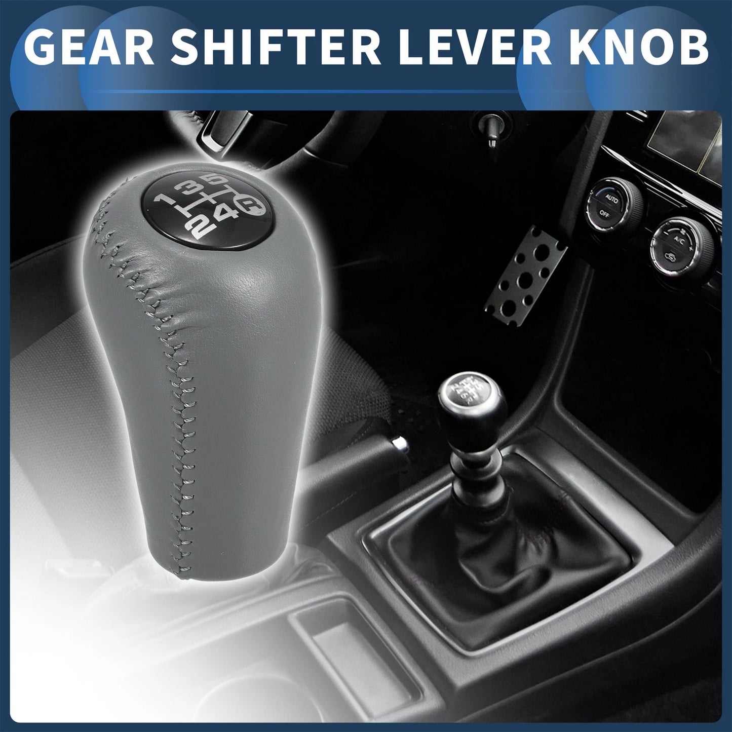 5 Speed Manual Gear Shifter Knob for Toyota 4Runner (1993-2001) Gray