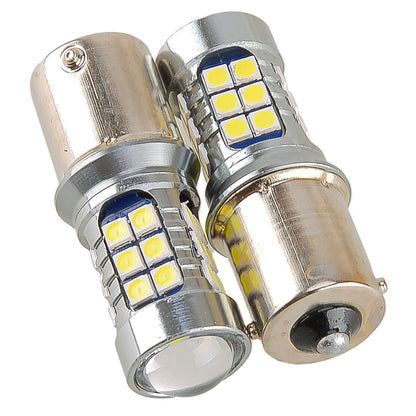 1156 27SMD White LED Parking Back Up Tail Light Bulbs for Car