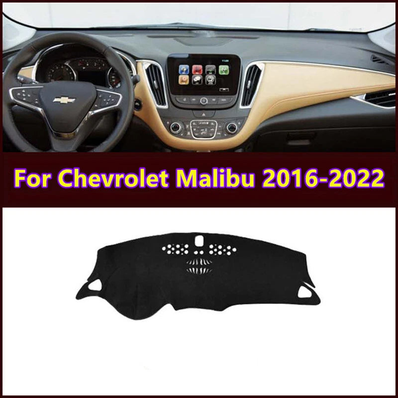 Dashboard Cover Non-Slip Pad Dash Mat for Chevrolet Malibu (2016–2022)