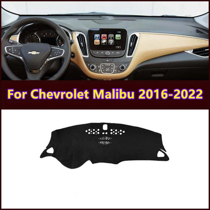 Dashboard Cover Non-Slip Pad Dash Mat for Chevrolet Malibu (2016–2022)