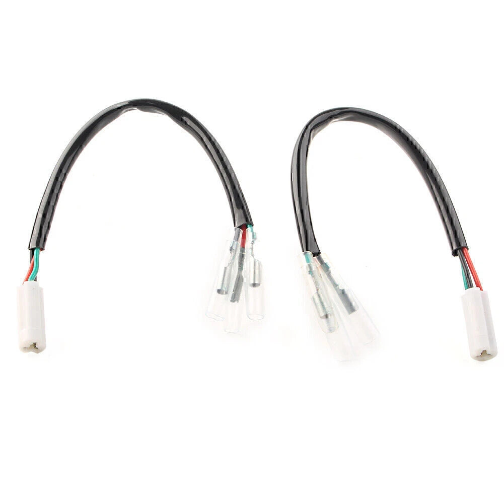 3-Wire Front Turn Signal Y-Adapter for Yamaha R1 R3 FZ07 FZ09 (2015-2023)