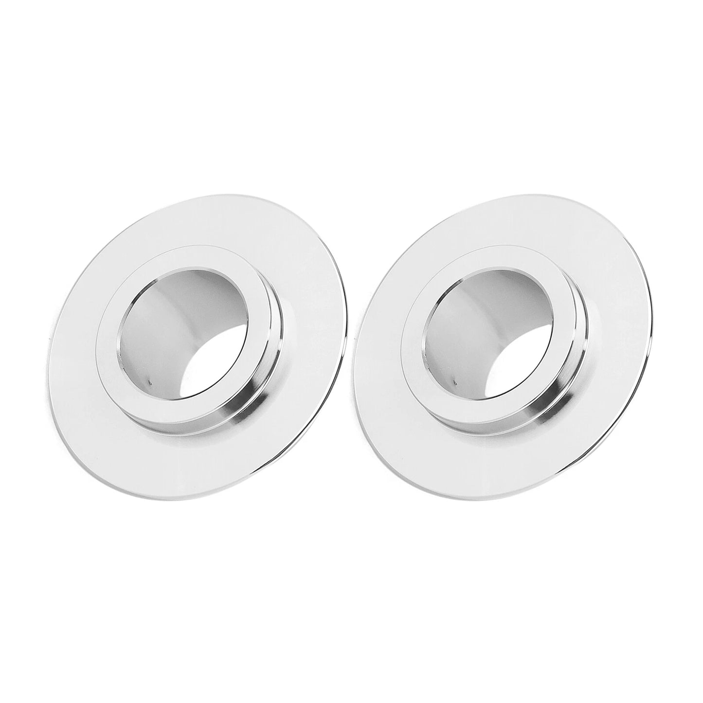 Front Tapered Axle Wheel Spacers for Harley Touring (2008-2018) Chrome 2 x