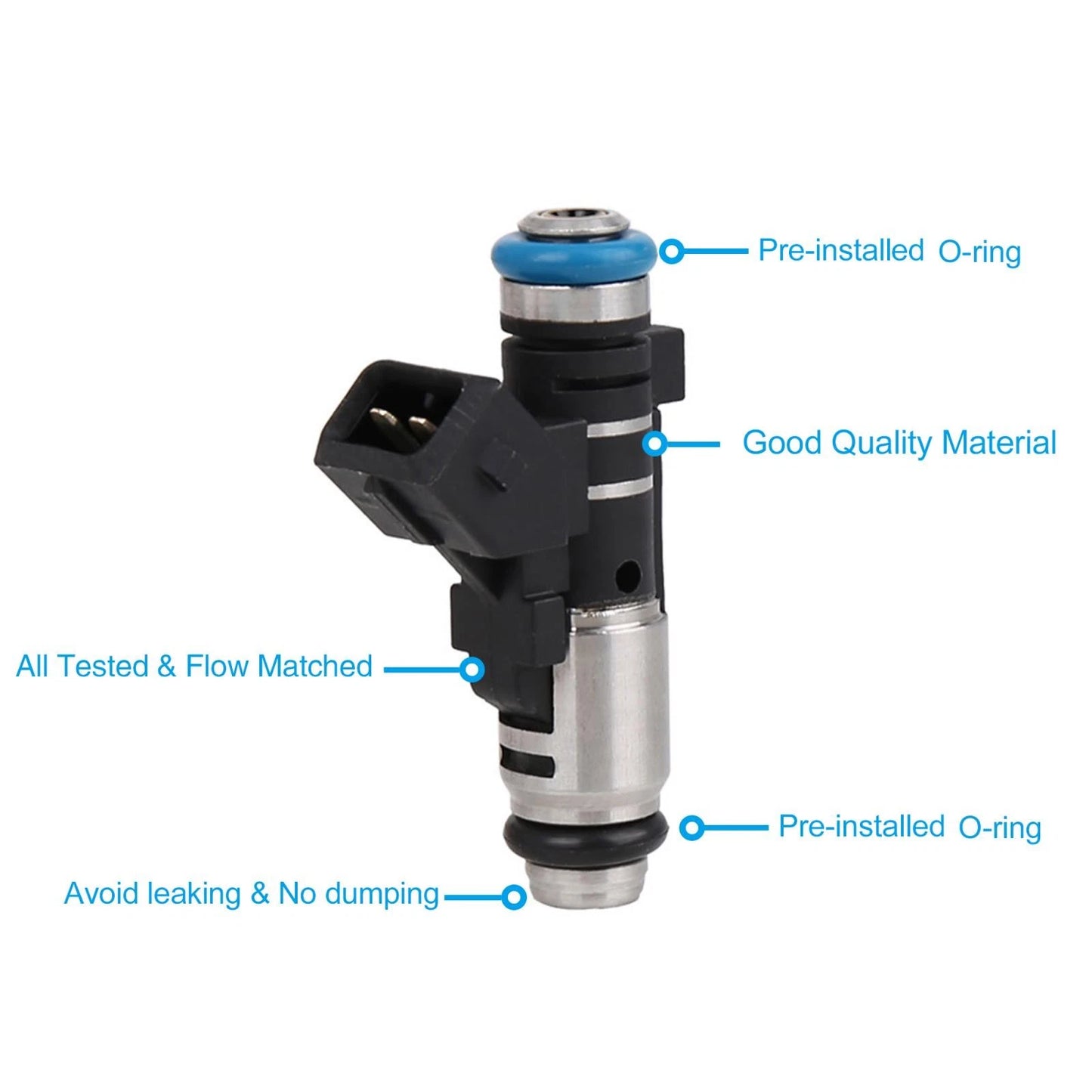 Fuel Injector for Peugeot Partner 1.6L, 206 1.4L (2000-2018)