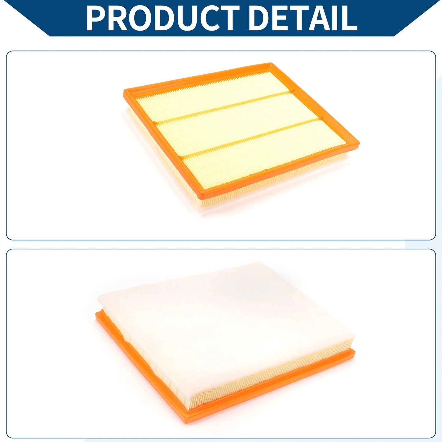 Car Engine Air Filter for BMW 335i Base 3.0L (2012-2015) - 1 x Filter