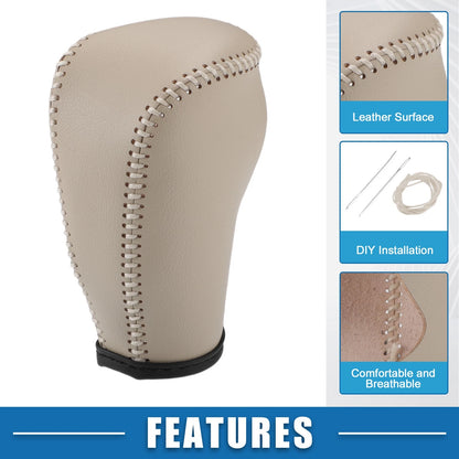 Faux Leather Gear Shifting Knob Cover Trim for Nissan Murano (2009-2013)