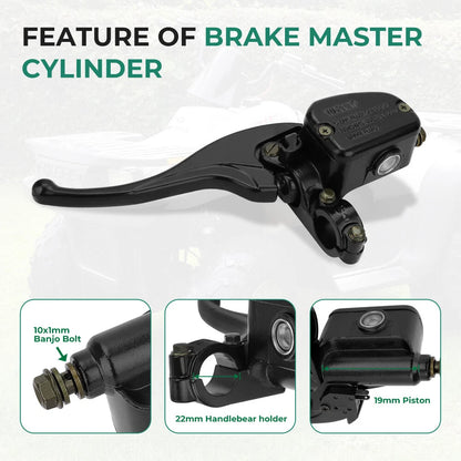 Left Front Brake Master Cylinder for Polaris Xpedition (2000-2002)