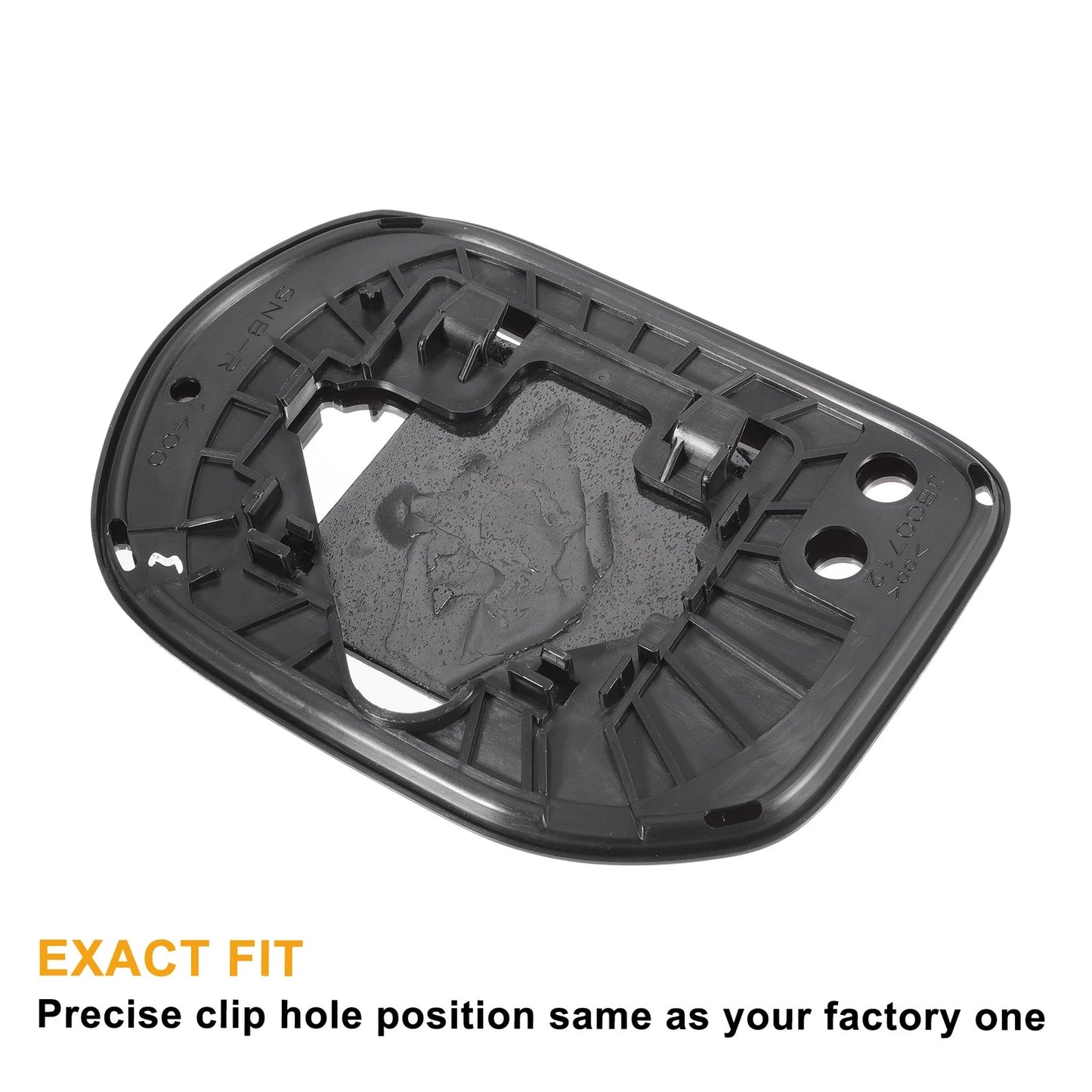 Right Side Mirror Glass Replacement for Honda Civic 2006-2011