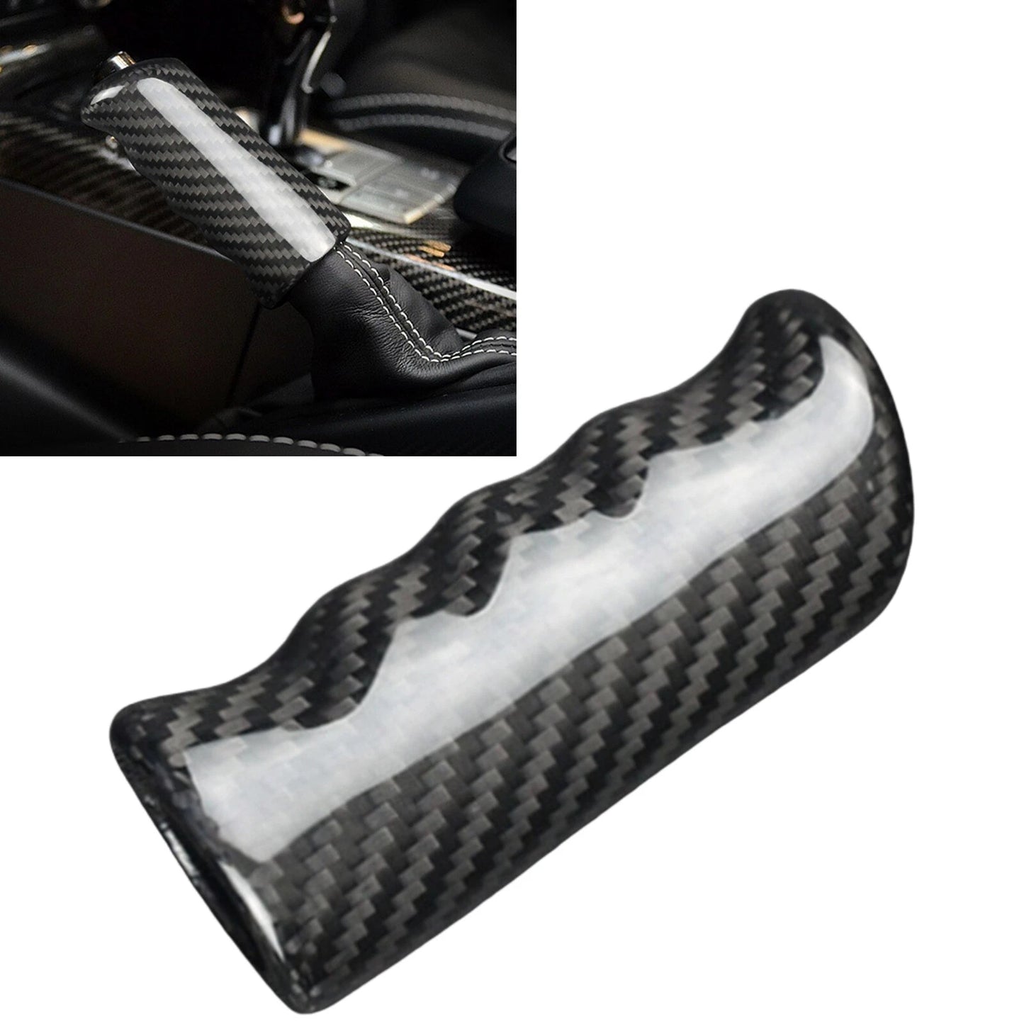 1x Handbrake Trim Cover for Benz W463 AMG (2004-2018) Carbon Fiber