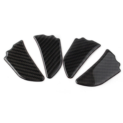 4 x Carbon Fiber Interior Door Bowl Cover Trim for Subaru Forester (2013-2018)