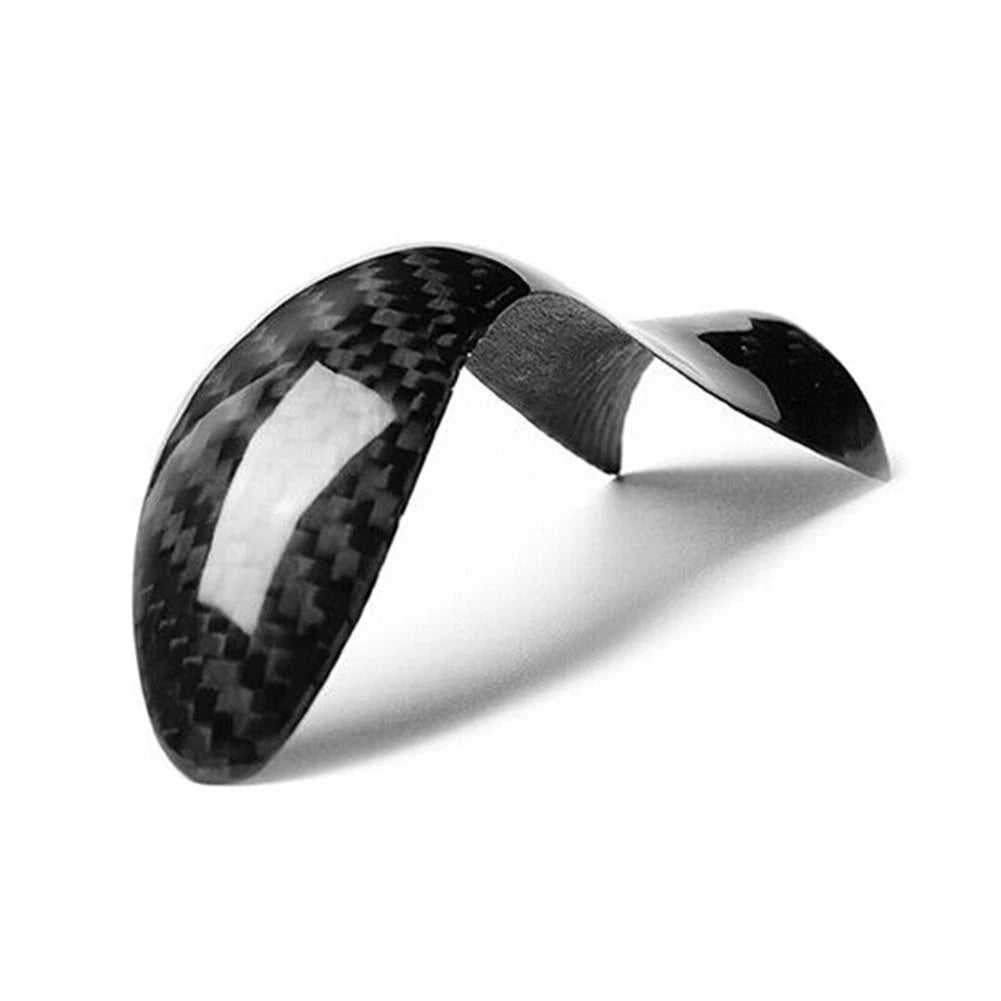 Black Carbon Fiber Car Shift Knob Cover for Infiniti Q50