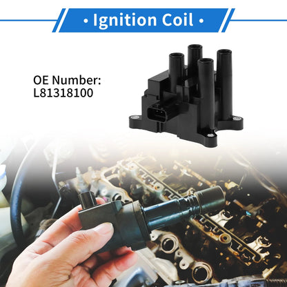 Ignition Coil Pack for Mazda 6 MPV II 1.8L 2.0L 2.3L (2002-2008)