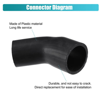 Engine Coolant Hose for BMW E82 E90 E91 E92 E93 (2007-2013) Rubber Black