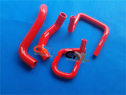 RED Silicone Radiator Heater Hose for Ford Territory SX SY 4.0L 6 Cyl (2004-2011)