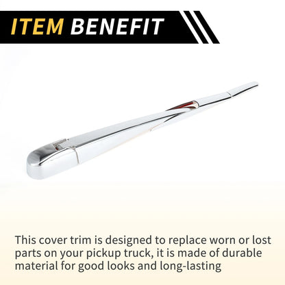 Rear Window Wiper Arm Blades Cover for Jeep Wrangler JL JLU (2018-2023)