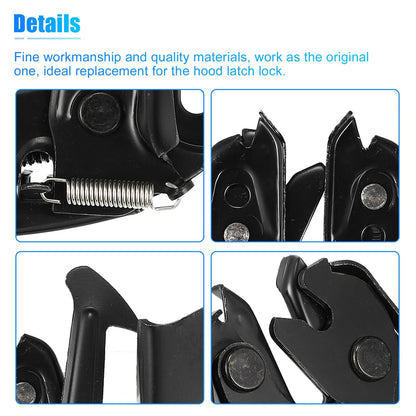 Black Hood Latch Lock NI1234127 for Nissan Sentra (2013-2019)