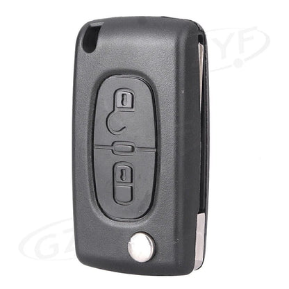 Remote Smart Key Fob Shell Cover Case for PEUGEOT 207 307 308 (2006-2014)