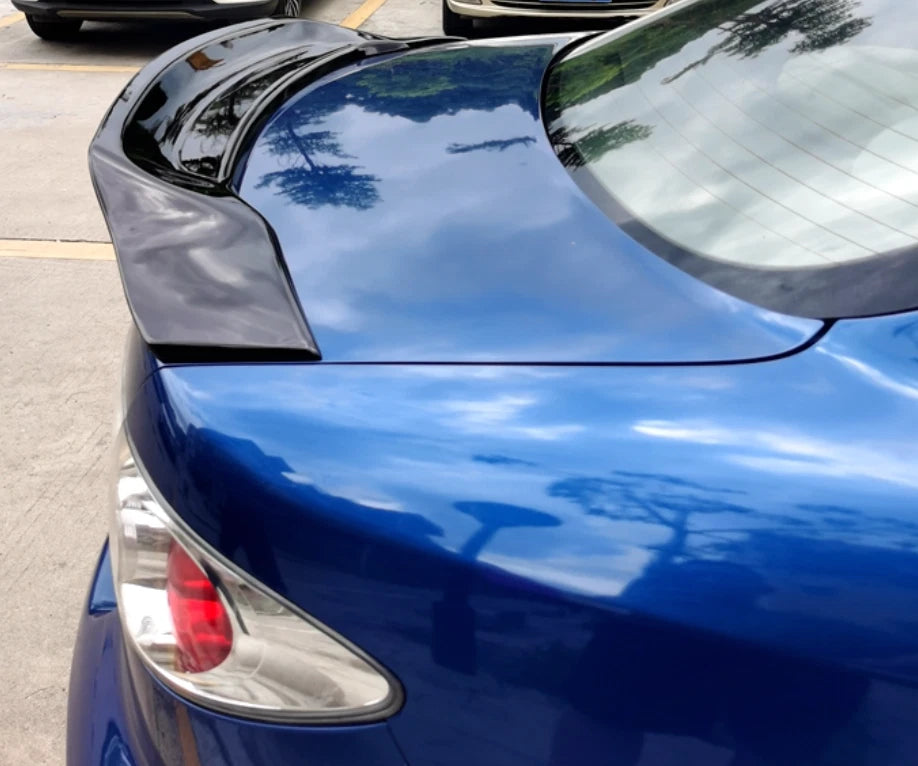 Trunk Rear R Style Spoiler Wing for Mazda 6 Sedan 2003-2008 Glossy Black