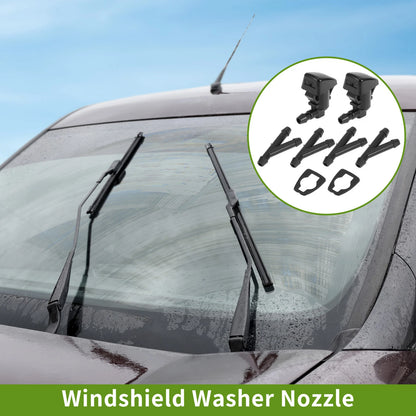 Windshield Washer Nozzle with Hose Connector for Ford (2008-2011)