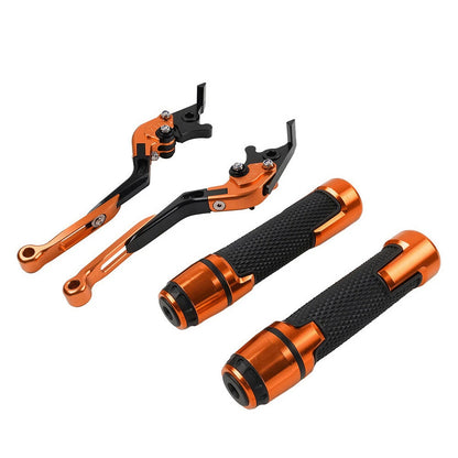 CNC Brake Clutch Levers & Handlebar Grips Set for Honda CBR600RR CBR954RR