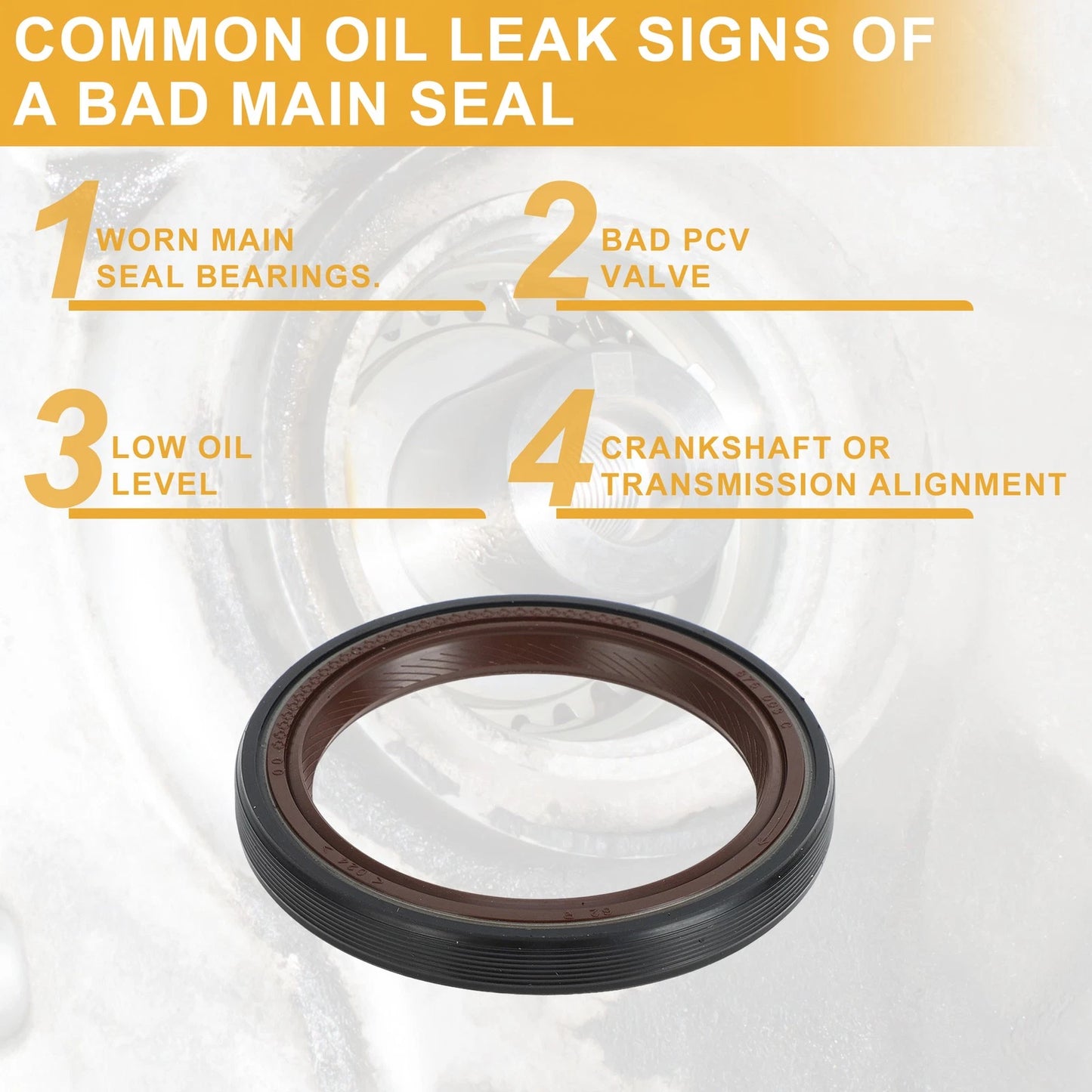 Front Crankshaft Oil Seal for Toyota Avalon Camry (2013–2015)