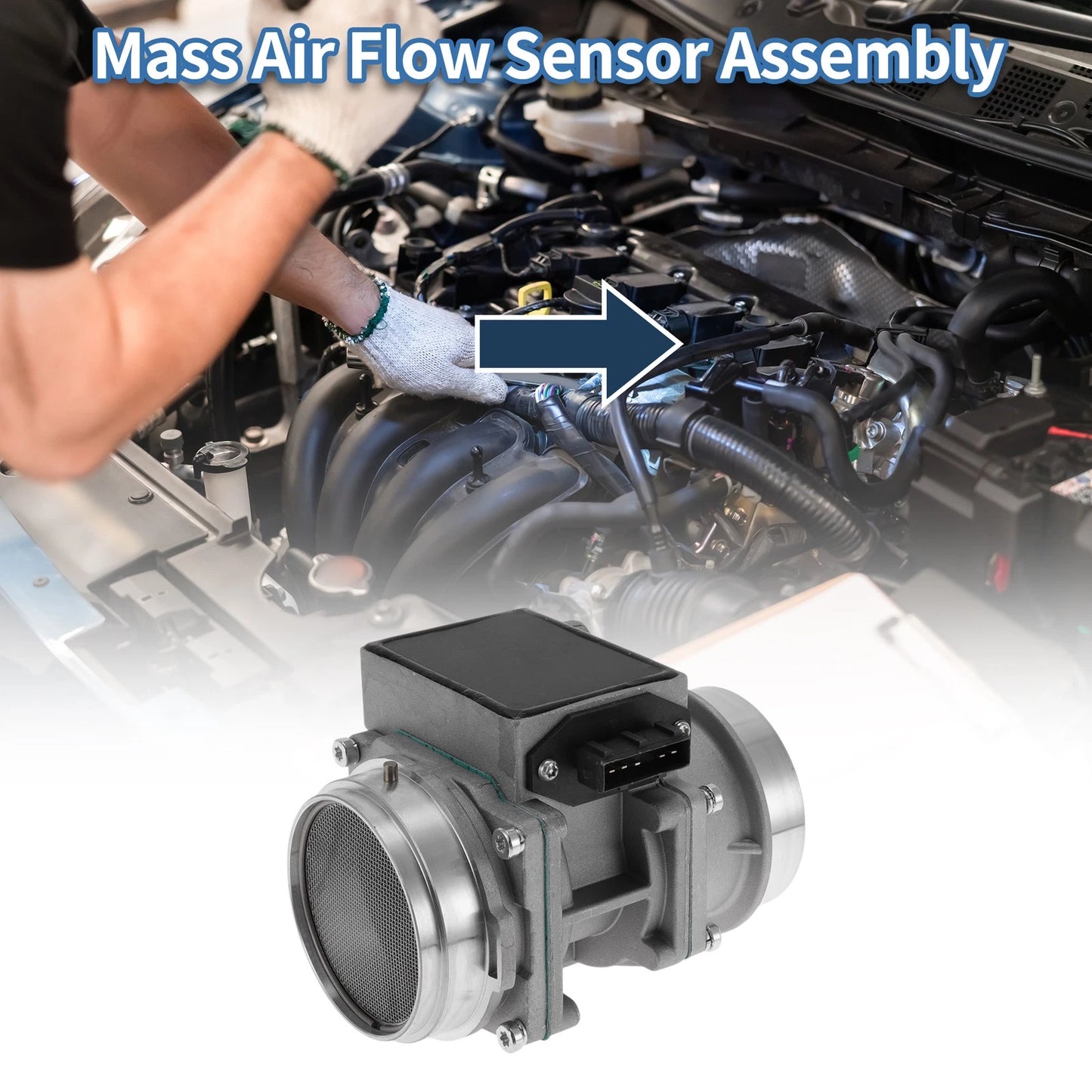 Mass Air Flow Sensor for Land Rover Range Rover Sport (2006-2013)
