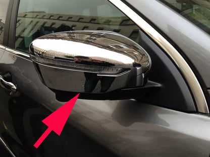 Rearview Side Mirror Covers for 2014-2021 Nissan Qashqai Rogue Sport (2014-2021)