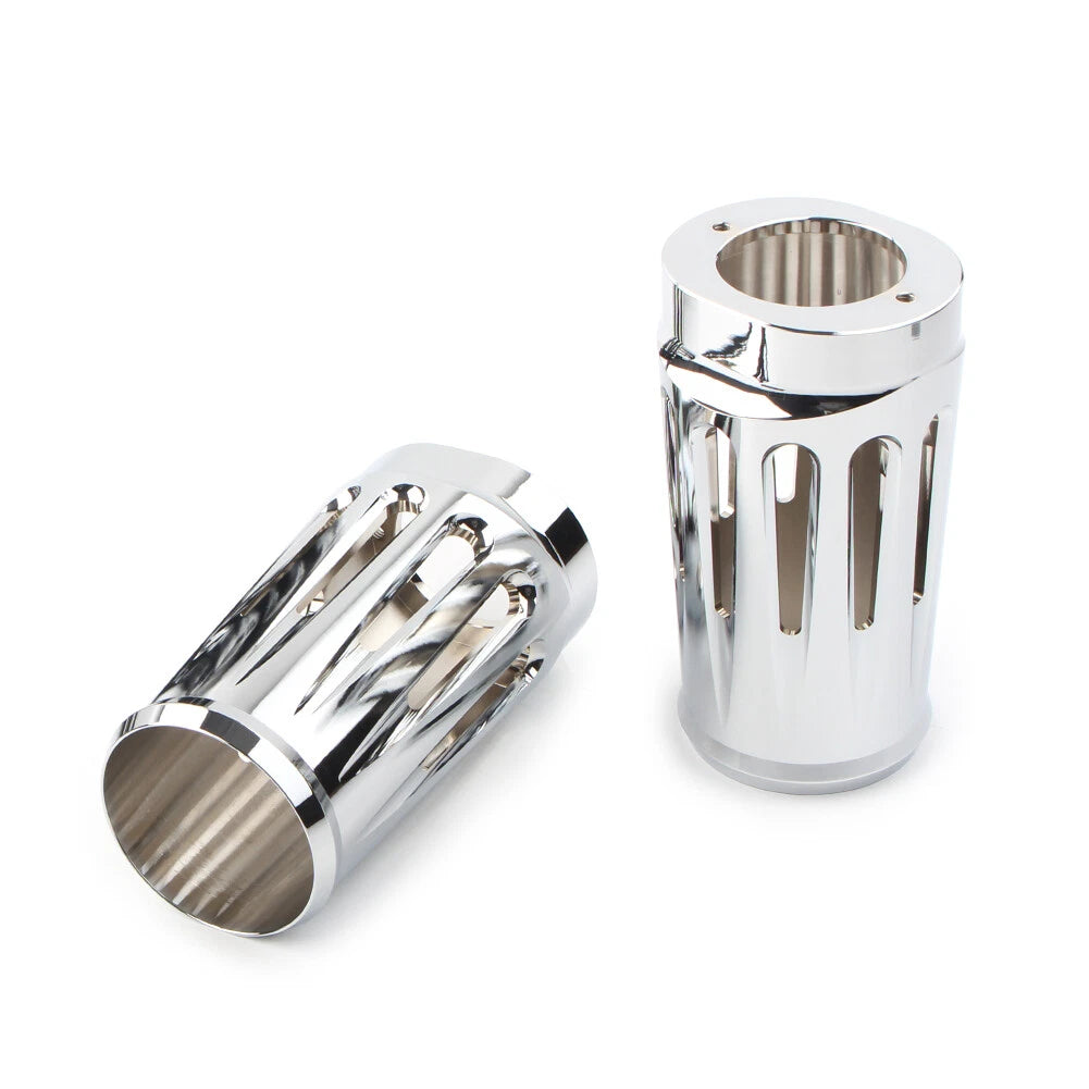 Chrome Fork Boot Slider Cover for Harley Touring Glide Trike (1986-2013)