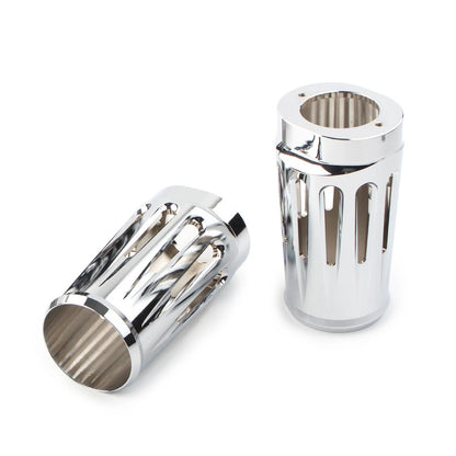 Chrome Fork Boot Slider Cover for Harley Touring Glide Trike (1986-2013)