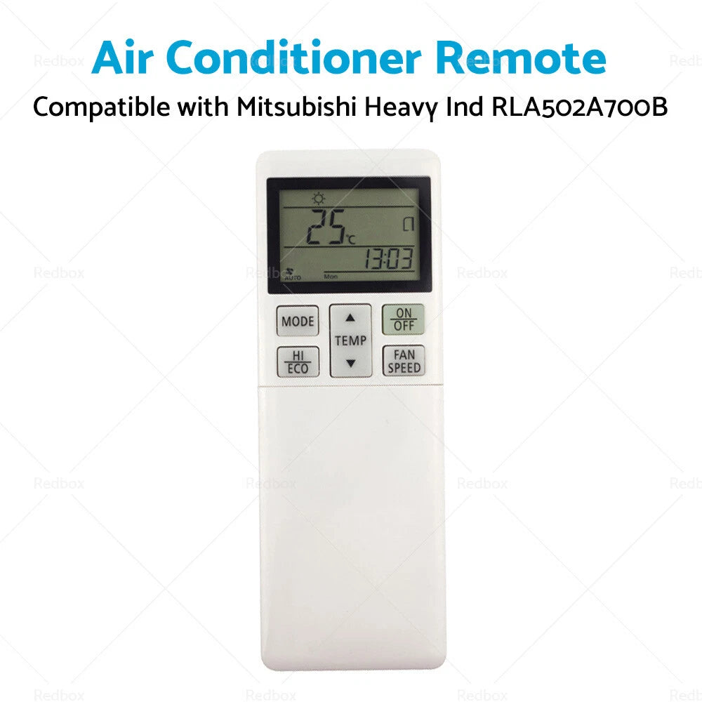 A/C Remote Control for Mitsubishi Heavy Ind (RLA502A700S)