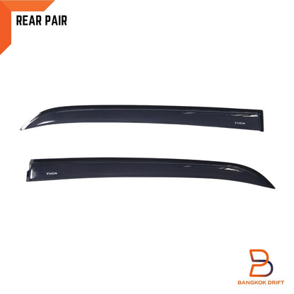 Weather Shield Window Visor Rain Guard for Nissan Tiida Sedan (2006-2011)