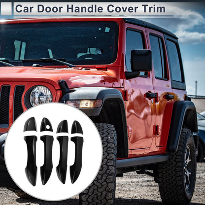 Door Handle Cover Trim for Toyota Corolla (2014-2019) - Durable Black Trim
