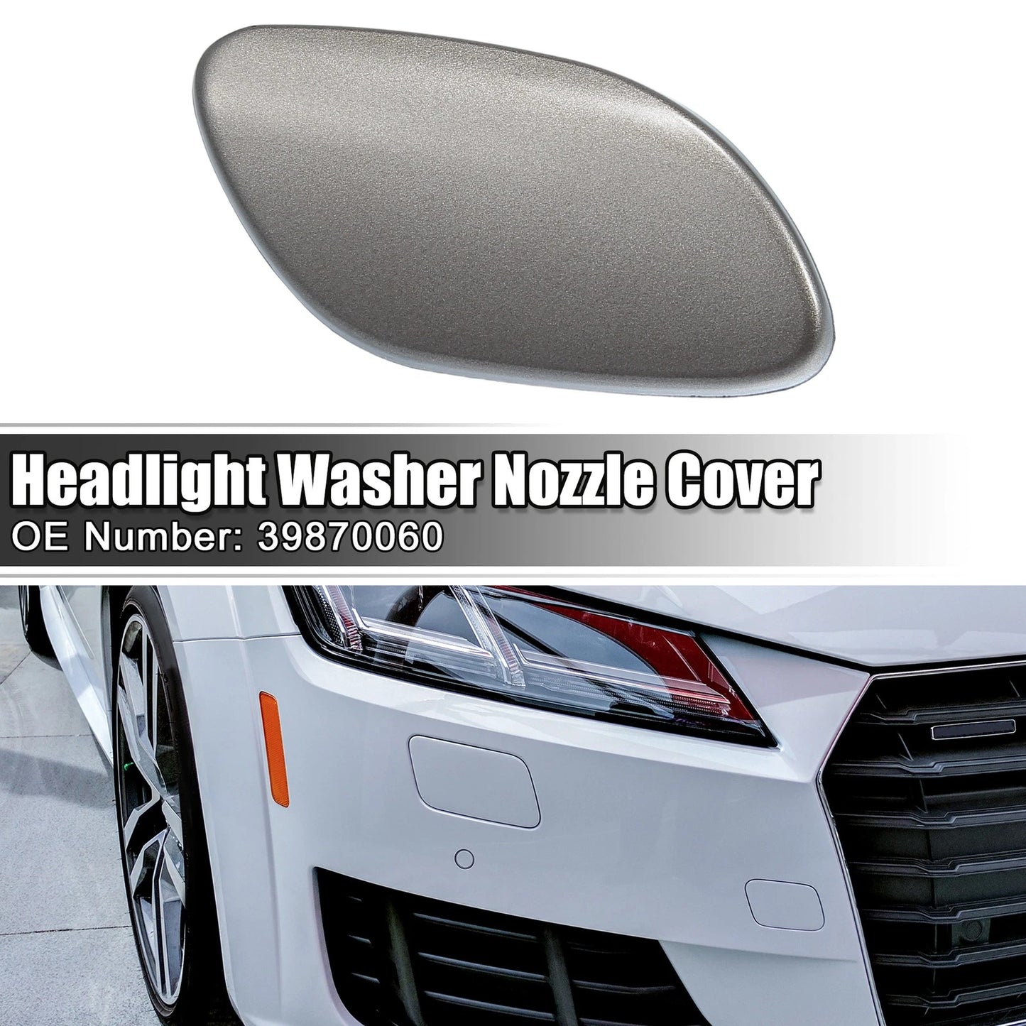 Front Right Headlight Washer Nozzle Cover for Volvo S80 (1999-2006)