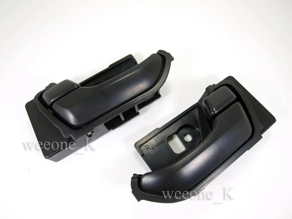 2 x Interior Door Handles Black for Isuzu D-Max (2012-2015)