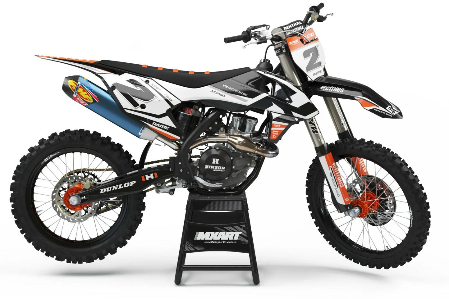 Custom Decal Kit SPRINT Stickers for KTM SXF 250 450 (2011-2012)