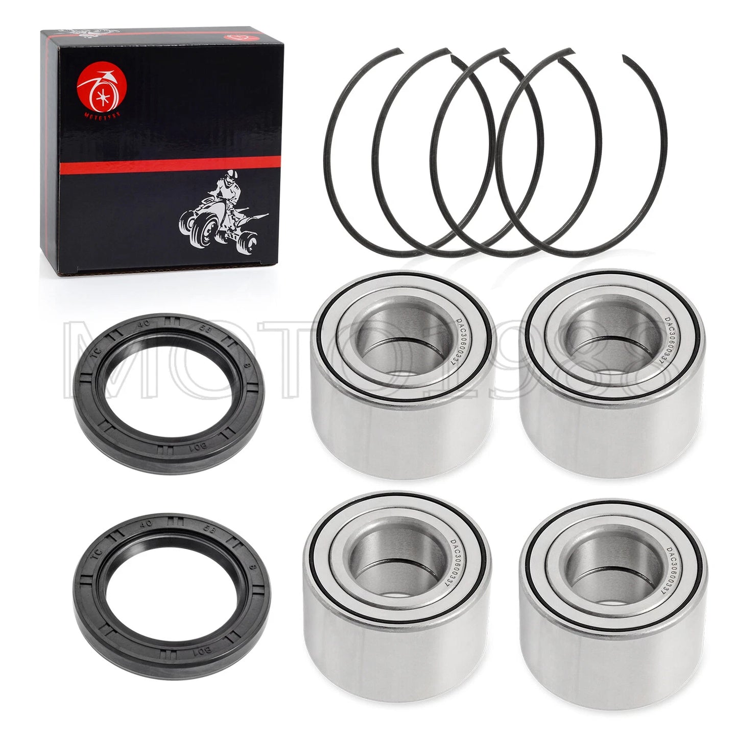 Wheel Bearing & Seals 4X for Can-Am Renegade/Commander/Maverick 1000/850/800/570