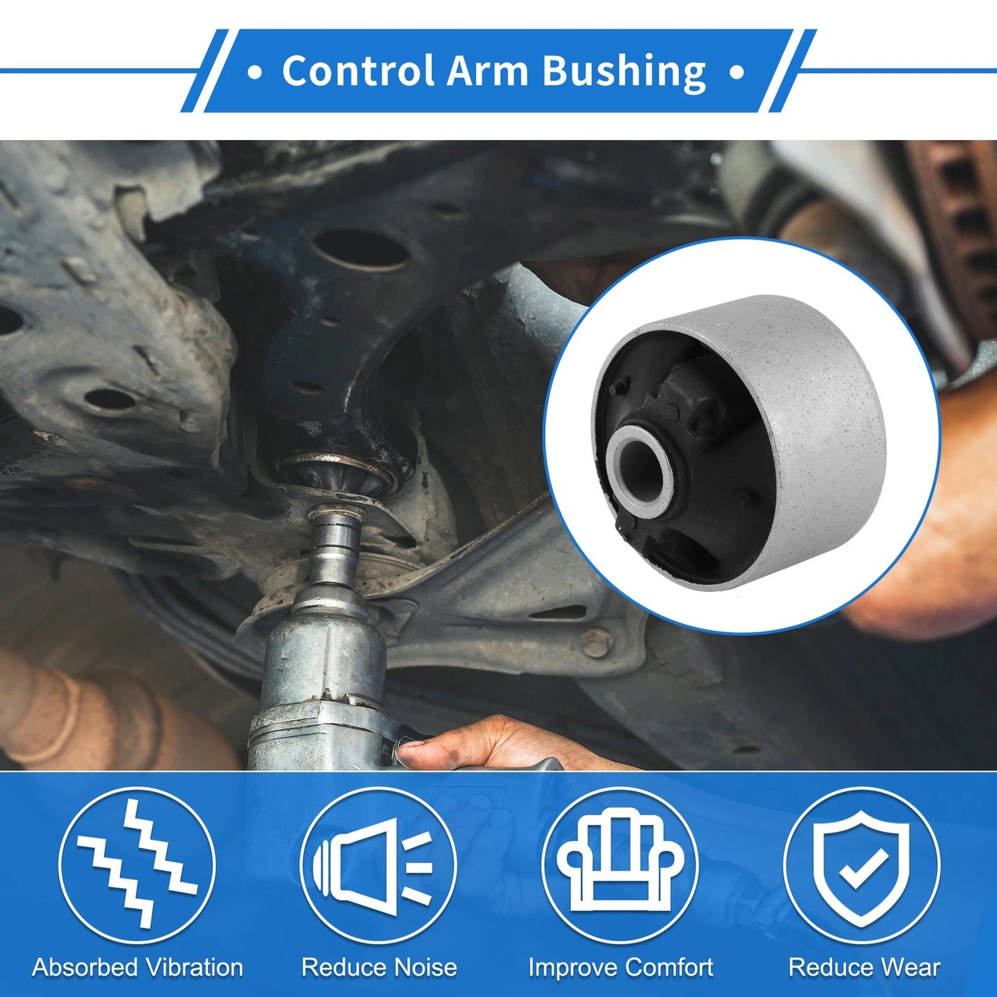 Rear Arm Bushing Assembly for Subaru Legacy/Outback (B12-B13)
